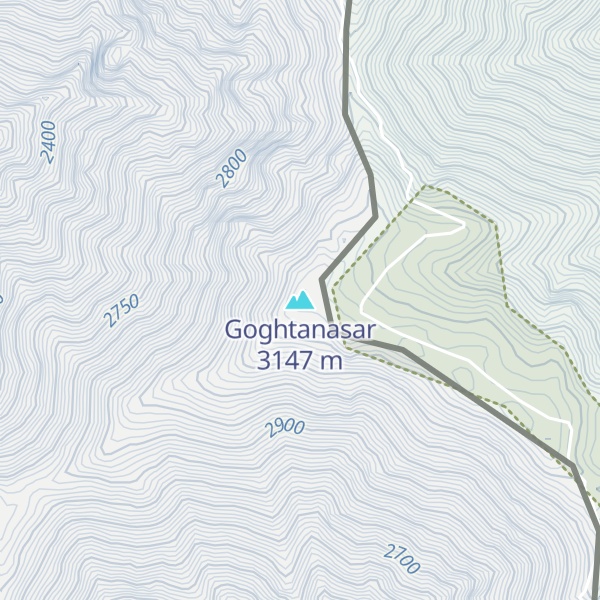Map of Goghtanasar