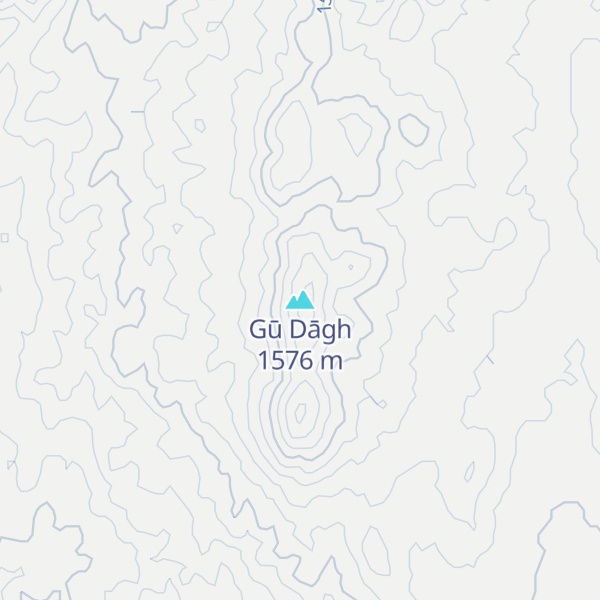 Map of Gū Dāgh