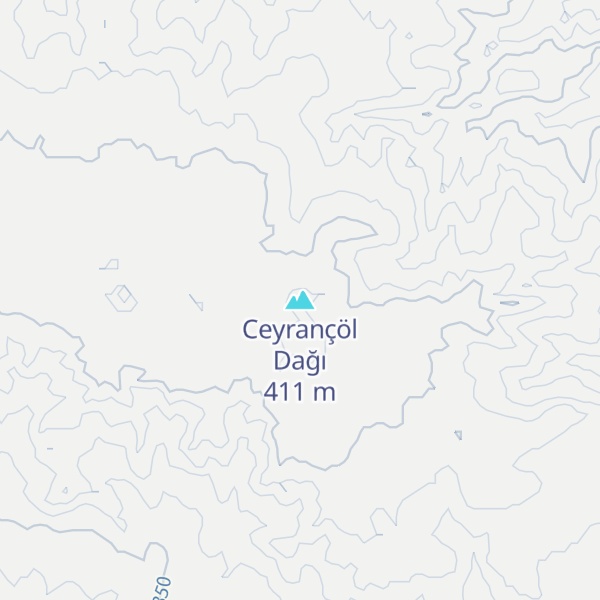Map of Ceyrançöl Dağı