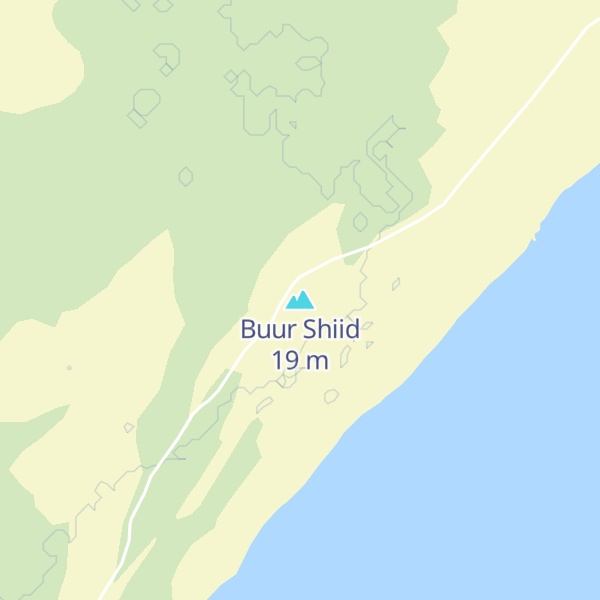 Map of Buur Shiid