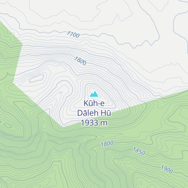 Map of Kūh-e Dāleh Hū