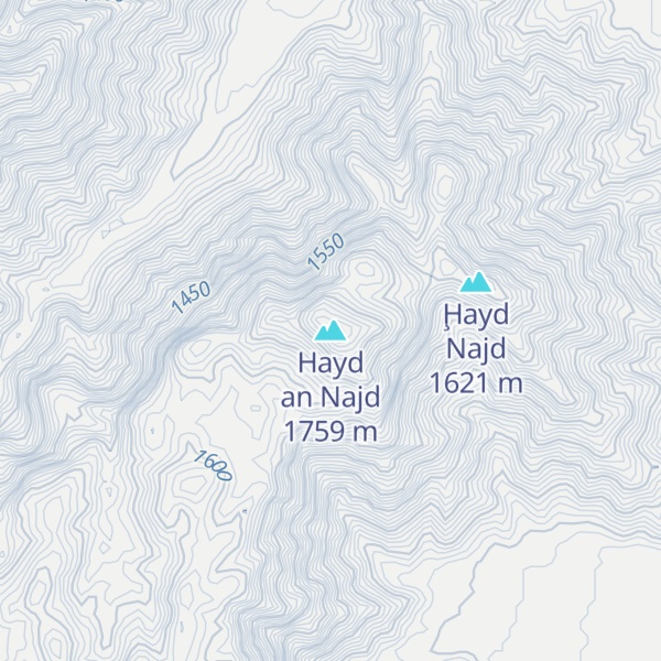 Map of Hayd an Najd