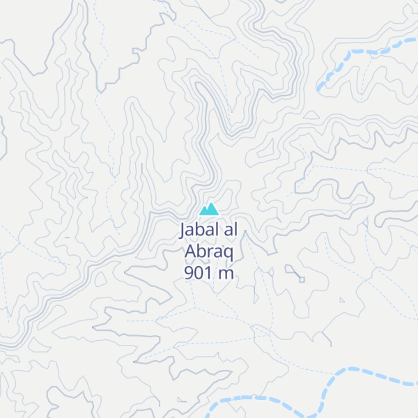 Map of Jabal al Abraq