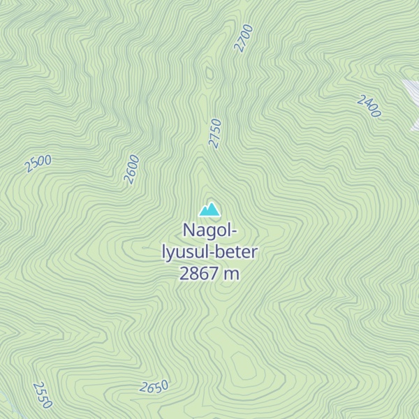 Map of Nagol-lyusul-beter