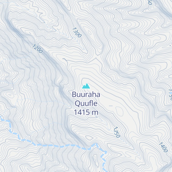 Map of Buuraha Quufle