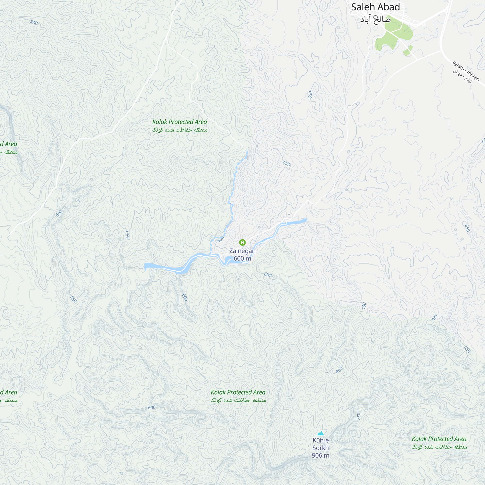 Zainegan map