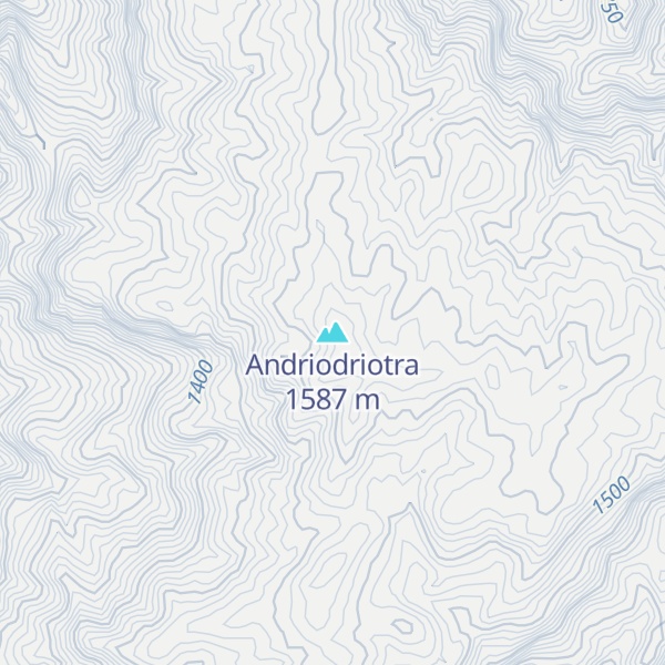 Map of Andriodriotra