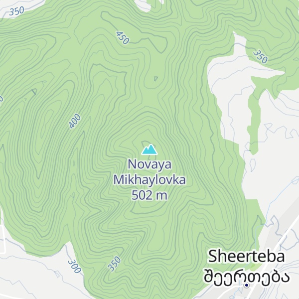 Map of Novaya Mikhaylovka