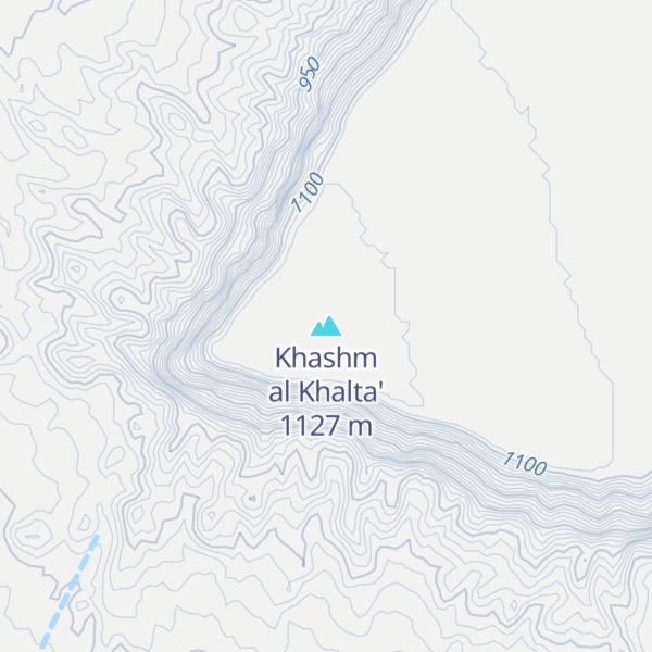 Map of Khashm al Khalta'