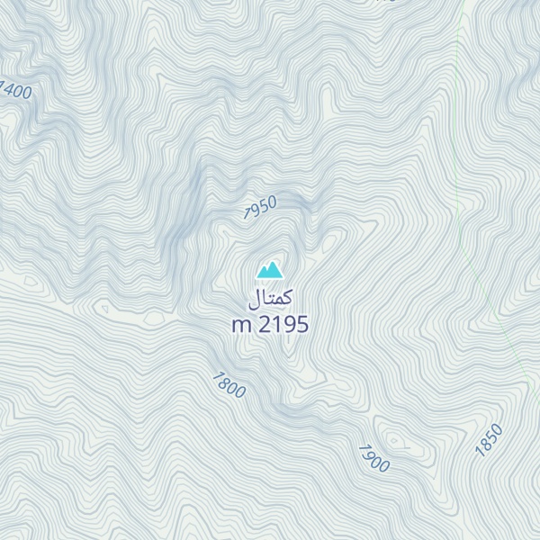 Map of کمتال
