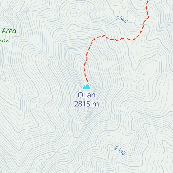 Map of Olian