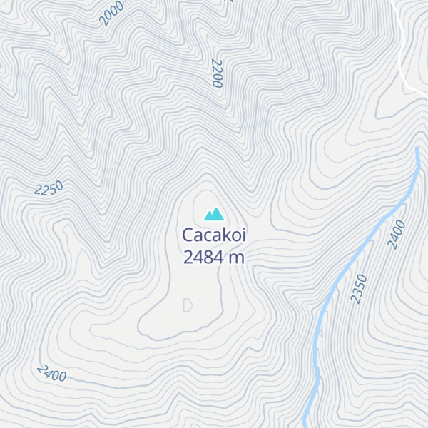 Map of Cacakoi