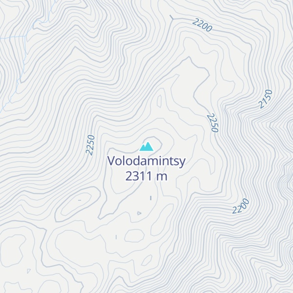 Map of Volodamintsy