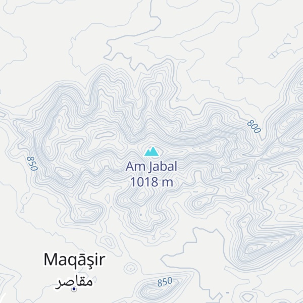 Map of Am Jabal