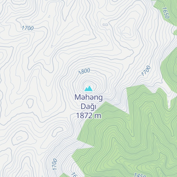 Map of Məhəng Dağı