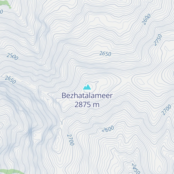Map of Bezhatalameer