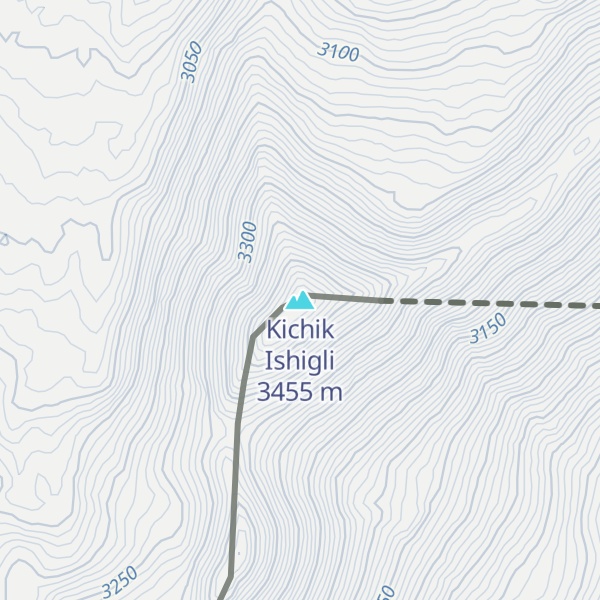Map of Kichik Ishigli