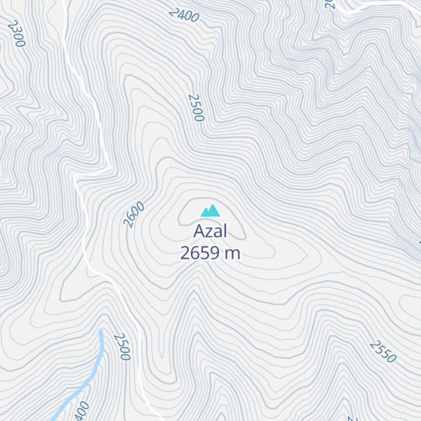 Map of Azal