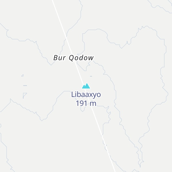 Map of Libaaxyo