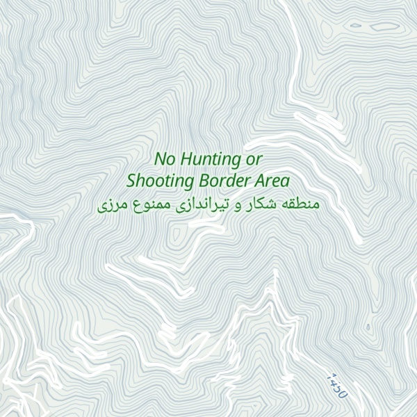 Map of Kūh-e Lāreh Dar