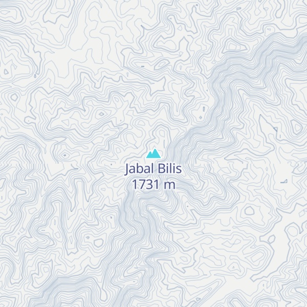 Map of Jabal Bilis