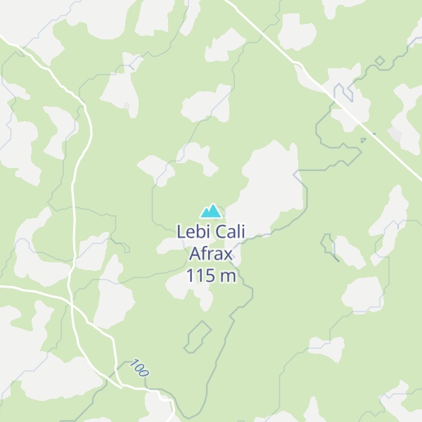 Map of Lebi Cali Afrax