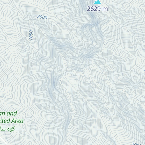 Map of عودالان