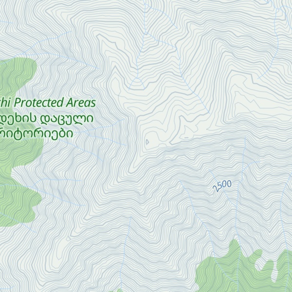 Map of Mt. Gudagori