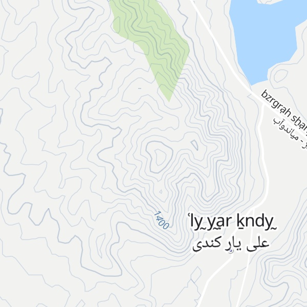 Map of Kūh-e Gan Darreh