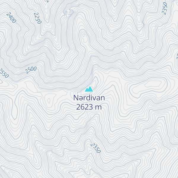 Map of Nərdivan