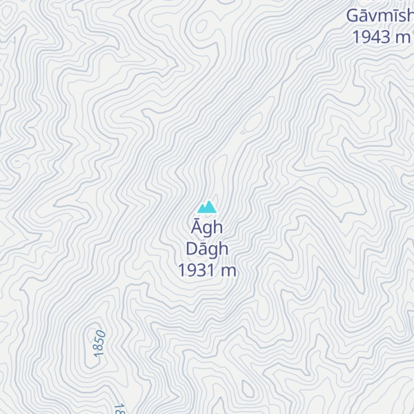 Map of Āgh Dāgh