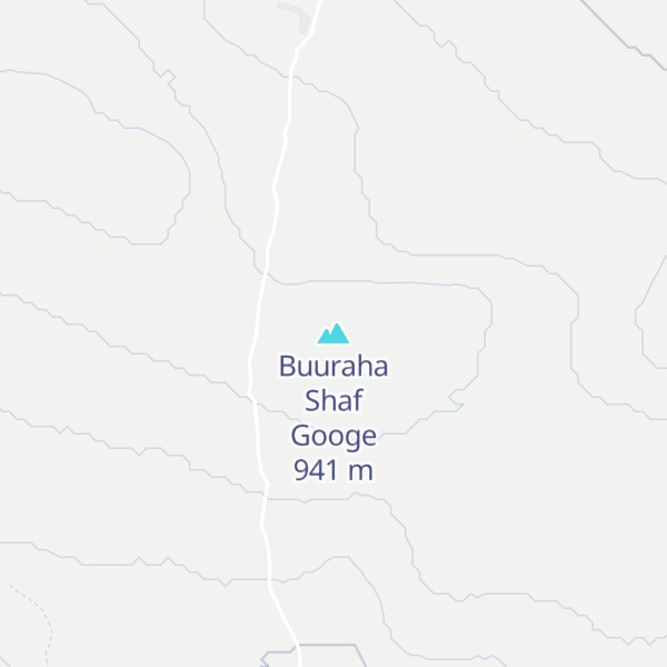 Map of Buuraha Shaf Googe