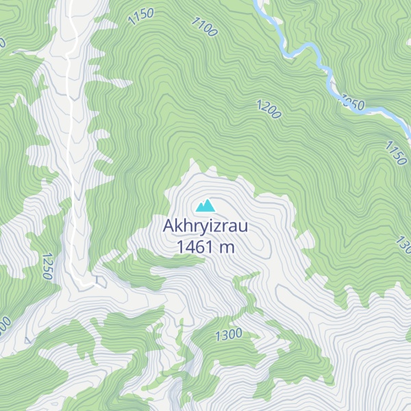 Map of Akhryizrau