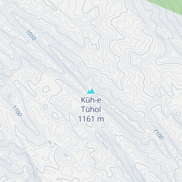 Map of Kūh-e Tūhol