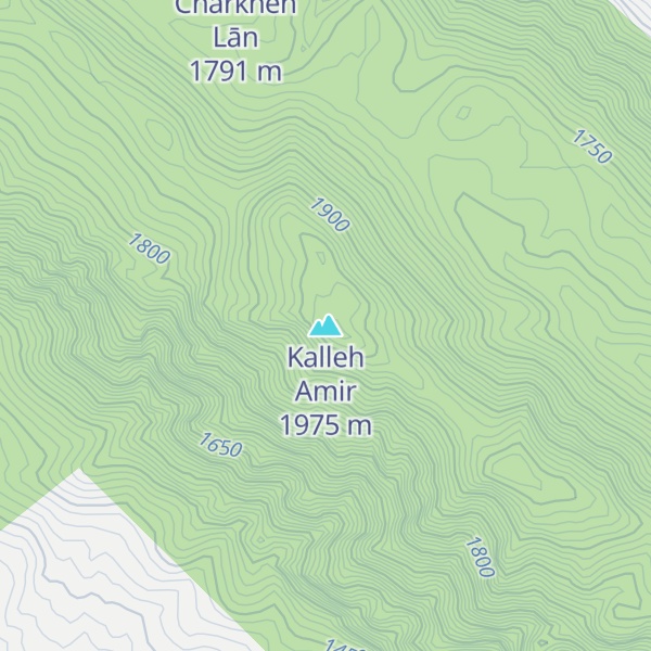 Map of Kalleh Amir