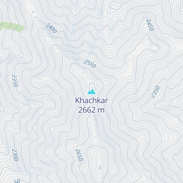 Map of Khachkar