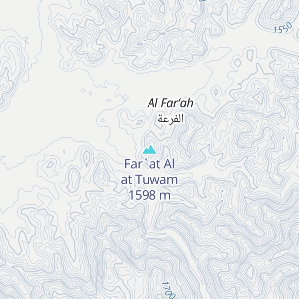 Map of Far`at Al at Tuwam