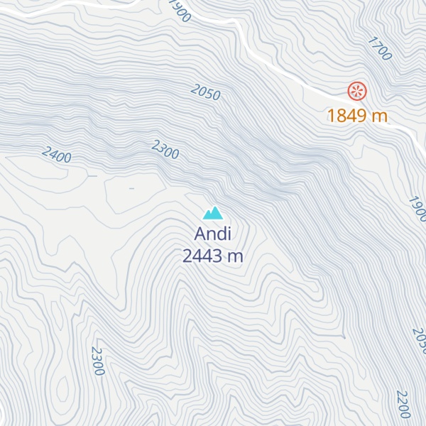 Map of Andi