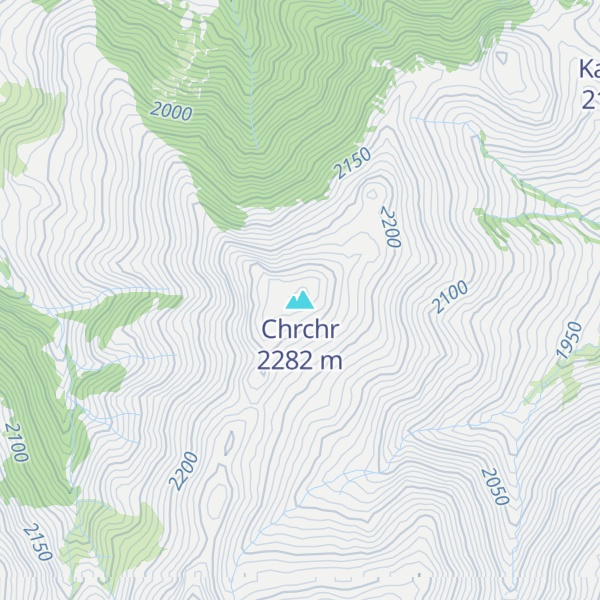 Map of Chrchr