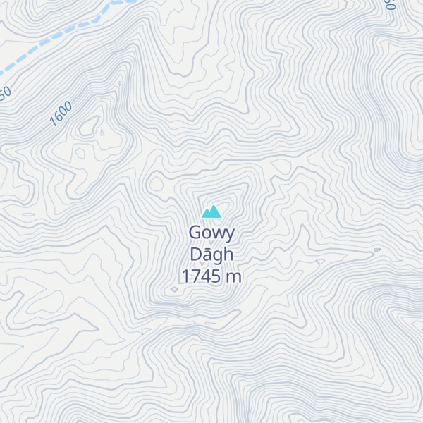 Map of Gowy Dāgh