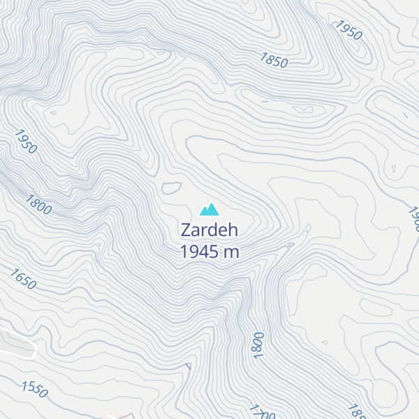 Map of Zardeh