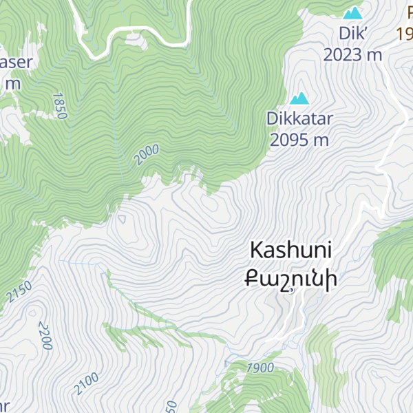 Map of Kashuni