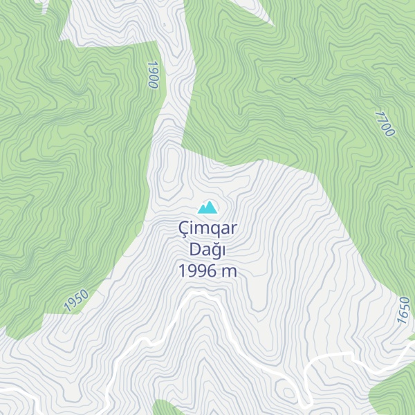 Map of Çimqar Dağı