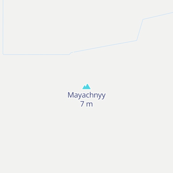 Map of Mayachnyy