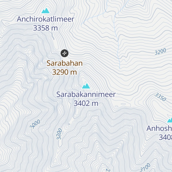 Map of Sarabakannimeer
