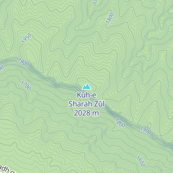 Map of Kūh-e Sharah Zūl