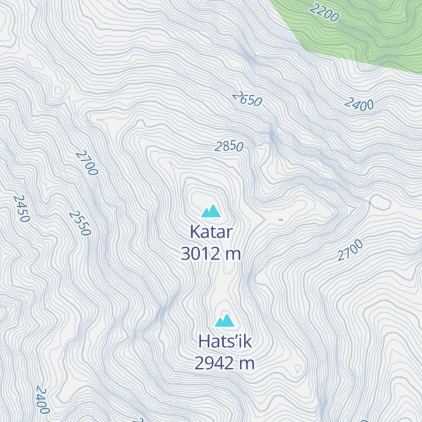 Map of Katar