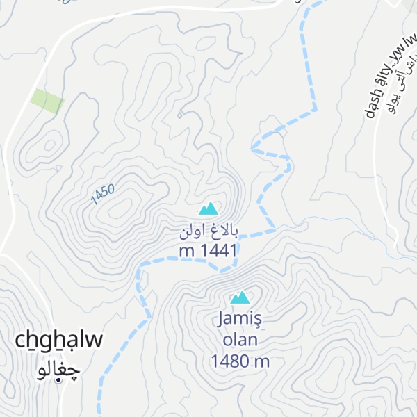 Map of بالاغ اولن