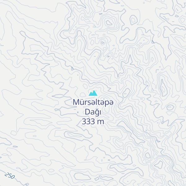 Map of Mürsəltəpə Dağı