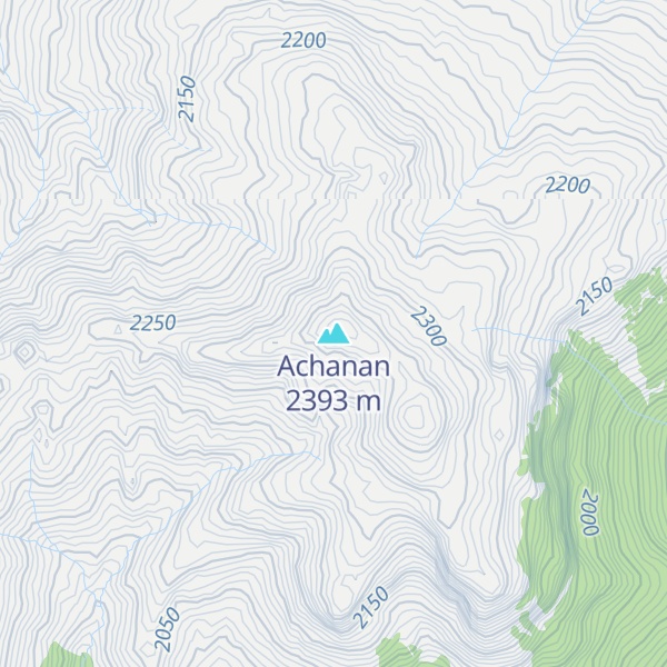 Map of Achanan